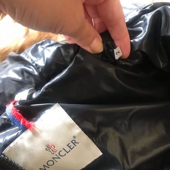 SOLD Moncler winter jacket sz M, black - Picture 14 of 14